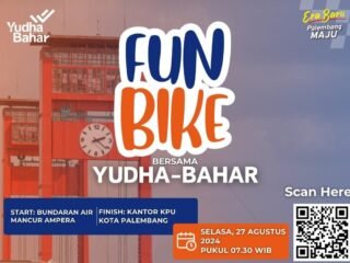 Yudha-Bahar dan Fun Bike: Langkah Nyata Mewujudkan Palembang yang Sehat dan Bahagia!